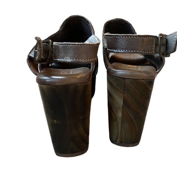 Bed Stü FONTELLA platform leather sandals, NWOB, size 6.5. - Picture 4 of 6